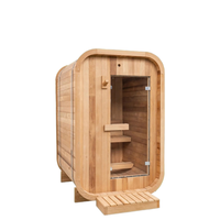 Sauna traditionnel portable 1-2 personnes, extérieur, vapeur sèche et humide, jardin, vente flash