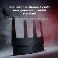 Routeur Wi-Fi 6 MESH TP-Link AX3000 Gigabit pour la maison et les entreprises, édition XDR5410 à configuration facile