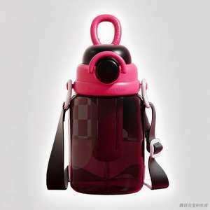 Borraccia in Plastica da 950ml per Studenti e Bambini, Ecologica, Antiscivolo, Antigoccia, Sicura per Alimenti, Riutilizzabile, con Logo Personalizzabile, Infusore per Tè, Ideale per Palestra e Attività all'Aperto - Product Image 2