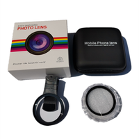 Filtre miroir Starlight brossé coloré à effets spéciaux pour appareil photo, objectif macro super grand-angle professionnel pour téléphone et reflex numérique