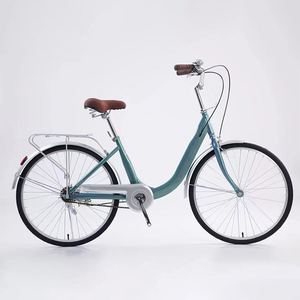Vélo de ville pour femmes, 26 pouces, vélo pour femmes en acier, vitesse unique, style classique rétro, vélo pour adultes, vente en gros - Product Image 1