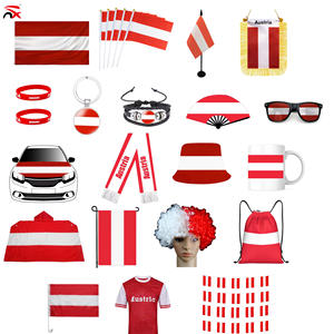 Austria Flag Products Austrian National Flag Banner <strong>Hat</strong> Scarf Sunglasses T Shirt Mug Car Sticker for Sports Events Daily Use - Product Image 6