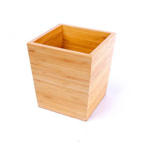 <span class=keywords><strong>Poubelle</strong></span> de <span class=keywords><strong>cuisine</strong></span> carrée en bambou sur mesure, <span class=keywords><strong>poubelle</strong></span> de bureau - Product Image 5