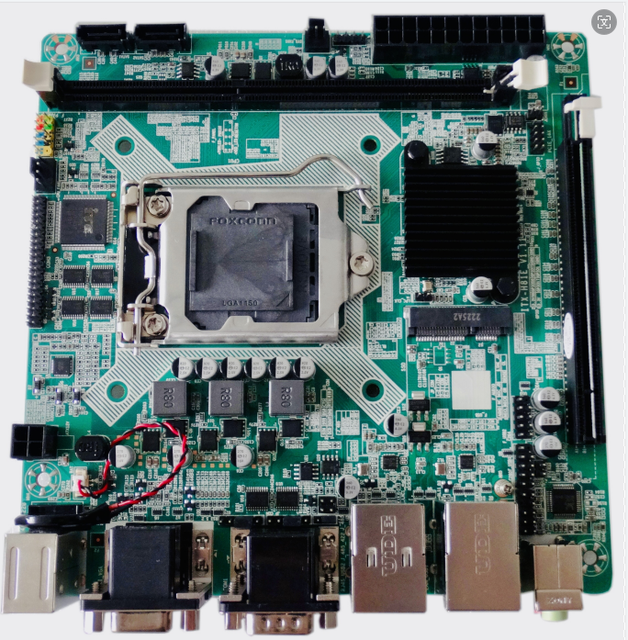 LGA 1150 B85 Motherboard DDR3L 8GB Ram 2LAN 6Com LVDS Intel 4th I3 I5 I7 Celeron/Pentium Industrial PC Mini ITX Mainboard