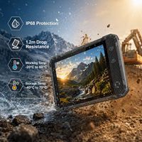 Tablet PC Robusta de 10.1 Pulgadas con Android 15, MTK8781, IP68 Resistente al Agua, 450Nit, Tablet Industrial con NFC, RFID, Huella Dactilar y 4G