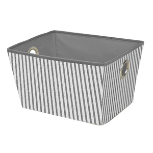 Home Shelves Closet Organizers Fabric Cube Storage Bins With Dual Metal Handles Fabric Organizer Storage Boxes