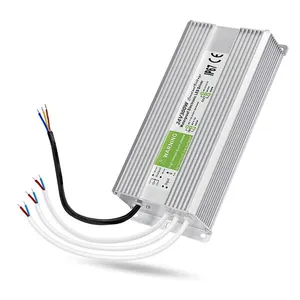 Controlador led electrónico impermeable para exteriores, fuente de alimentación de 110 w, 230v, 300 v, CA a CC, 24v, 300w, IP67, 400w, 300w, OEM