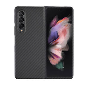 <span class=keywords><strong>Coque</strong></span> de téléphone Samsung pliable <span class=keywords><strong>3</strong></span>, étui de luxe en Fiber de carbone pour 5G - Product Image 1