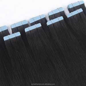 เทปต่อผมแบบไร้รอยต่อทำจาก PU ผมต่อแบบเทปกาวสองชั้นสีบลอนด์ผมยุโรป - Product Image 3