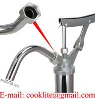 Pompe à main diesel à piston et à levier en acier 55 gallons Pompe à huile manuelle hydraulique auto-amorçante