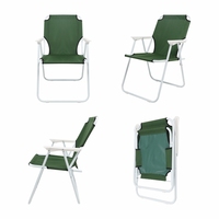 Chaise de plage pliable Portable, fauteuil d'extérieur en Aluminium, robuste, pour Camping
