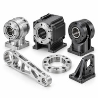 Pièces de robot humanoïde, composants en aluminium usinés CNC sur 5 axes, sur mesure, pour prototype et production à faible volume