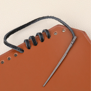 Herramienta de costura <span class=keywords><strong>manual</strong></span> de acero de una sola punta, accesorio de costura, <span class=keywords><strong>agujas</strong></span> de <span class=keywords><strong>cuero</strong></span> hechas a mano - Product Image 1