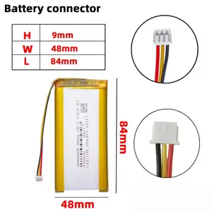 Ganti Baterai Lipo 3.8V 6000mAh 904884 untuk Mesin Game Anbernic RG405V Open Source Handheld - Product Image 3
