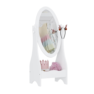 Espejo Infantil de Pie con Almacenamiento y Diseño de Madera - Product Image 1