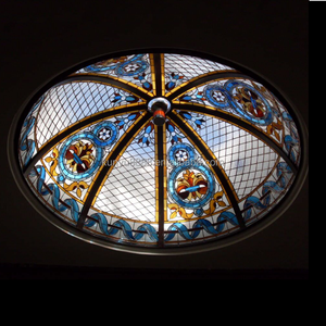 Dôme lumineux en verre teinté creux personnalisé et durable, design vintage européen pour usage intérieur/extérieur, décoration de l'horizon des hôtels - Product Image 3