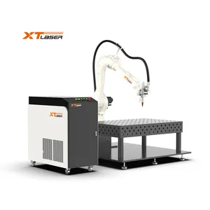 Braço robô para solda e fibra laser soldagem máquina