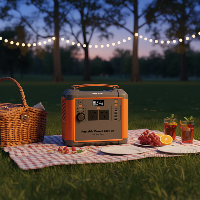 Versatile 1000w Lifepo4 Portable Power Station Solar Generator Efficient Solar Charge Controller For Fishing Trip Weekend