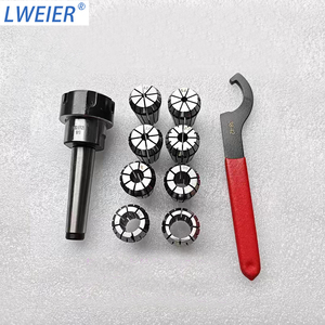 ชุดหัวจับดอกกัดมอร์ส LWEIER สำหรับเครื่องกัด MT3/4/5 พร้อมหัวจับแบบ Morse Taper ER32 เหมาะสำหรับเครื่องเจาะและเครื่องกัด - Product Image 2