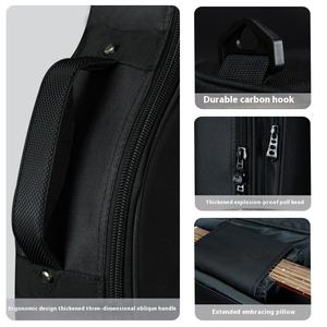 Funda de Guitarra Oxford Impermeable y Resistente a los Golpes de 41 Pulgadas, Correa de Hombro Acolchada para Guitarras Clásicas de 36, 38, 39 y 40 Pulgadas - Product Image 3