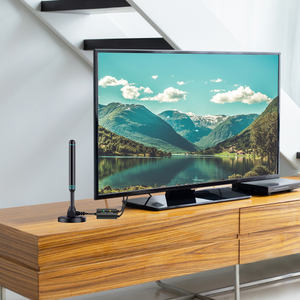 Produits intelligents pour la maison en gros, antenne numérique HD intérieure amplifiée à gain élevé avec amplificateur booster VHF/UHF - Product Image 5