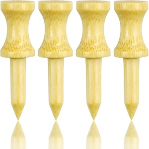 Bamboo <b>Golf</b> Tees 80mm Durable Wood Tee For Outdoor Practice - Product Image 3