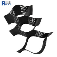 Stabilisateur de gravier pehd geocell béton geo web pehd geocell texturé et perforé