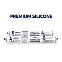 JUNBOM 9800 Mastic silicone structurel haute résistance pour l'étanchéité secondaire du verre – Vente directe usine – Collage de verre à polymérisation oxime