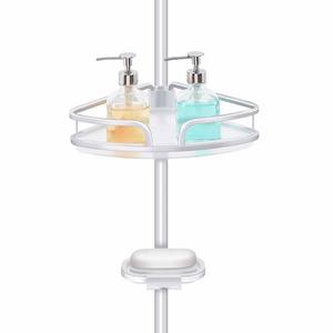 WIREKING Tension Pole Corner <strong>Shower</strong> <strong>Caddy</strong> Aluminum Bathroom Organizer Shelf Storage Rack <strong>Hanging</strong> <strong>Shower</strong> <strong>Caddies</strong> - Product Image 4