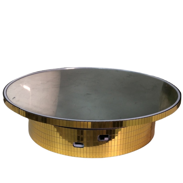 OEM Metal 360 Rotating Display Stand Electric USB Turntable for Live Streaming and Video Shooting