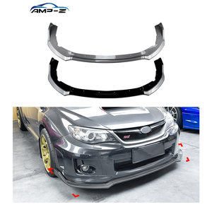 Divisor de labios de parachoques delantero de Material plástico de alta calidad a <span class=keywords><strong>precio</strong></span> de fábrica de gran oferta de 2017 para <span class=keywords><strong>Subaru</strong></span> Impreza WRX <span class=keywords><strong>STI</strong></span> 2011-2014 - Product Image 1