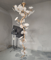 Lustres personnalisés design pour escaliers lustre moderne luxe grands lustres pour escaliers salon hôtel banquet