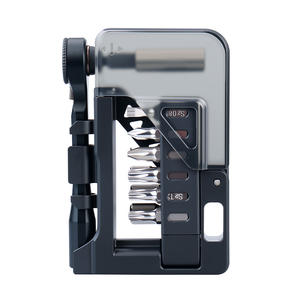 Kit d'outils de réparation de vélo portable 12-en-1 avec <span class=keywords><strong>clé</strong></span> à cliquet en acier Cr-V pour l'entretien des VTT, des vélos de route et l'assemblage à domicile - Product Image 6