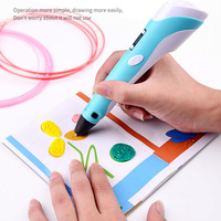 Grosir Pena Printer Mendukung PLA ABS PCL 3D Lukisan Suhu Rendah Cetak 3d Pen untuk Hadiah Natal