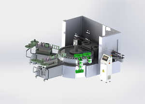 Etikettenprüfungs-Systemintegration in eine Etikettieranlage mit Datenkodprüfung 36000BPH - Product Image 2