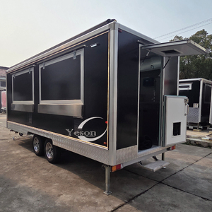 Remolque <span class=keywords><strong>de</strong></span> <span class=keywords><strong>Comida</strong></span> con Freidora, Cocina Móvil, Totalmente Equipado para Hot Dogs, Pizza, Tacos, Churros, Papas Fritas, Crepas, <span class=keywords><strong>Restaurante</strong></span> - Product Image 4