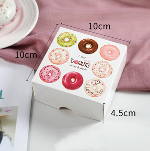 Offre Spéciale Personnalisé Imprimé Logo de Qualité Alimentaire Papier Beignet Gâteau Beignet Boîte De Boulangerie Jetables Emballage Boîte En Carton Recyclable <span class=keywords><strong>Doton</strong></span> - Product Image 6