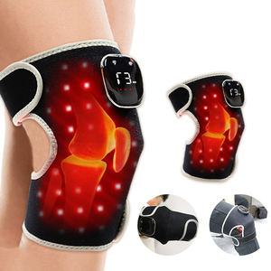 नया आगमन 5000ma उच्च क्षमता वाली बैटरी लाल प्रकाश चिकित्सा हीटिंग मालिश के साथ इन्फ्रारेड घुटने पैड - Product Image 1