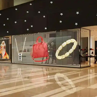 Lampe néon personnalisée LED transparente Affichage mural vidéo Enseignes lumineuses en 3D pour la publicité et l'éclairage de mariage Écran LED mince