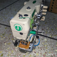 Machine à coudre domestique MEGASEW d'occasion, cœur PLC 6000 points/min, ceinture élastique, 302,28 chevaux, moteurs à broche 45-90 degrés, Asie