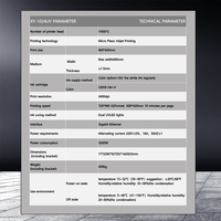 Imprimante UV DTF A2 600*420mm à double tête Epson I1600-U1, machine d'impression numérique d'autocollants pour étiquettes en cristal avec vernis