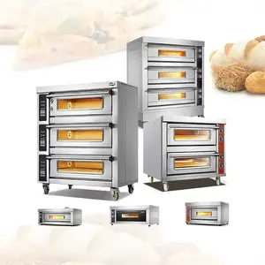 Mini Smart Rvs Draagbare Broodcake Bakkerij Convectie Gas Of Elektrische Single Deck Keuken Pizza Ovens