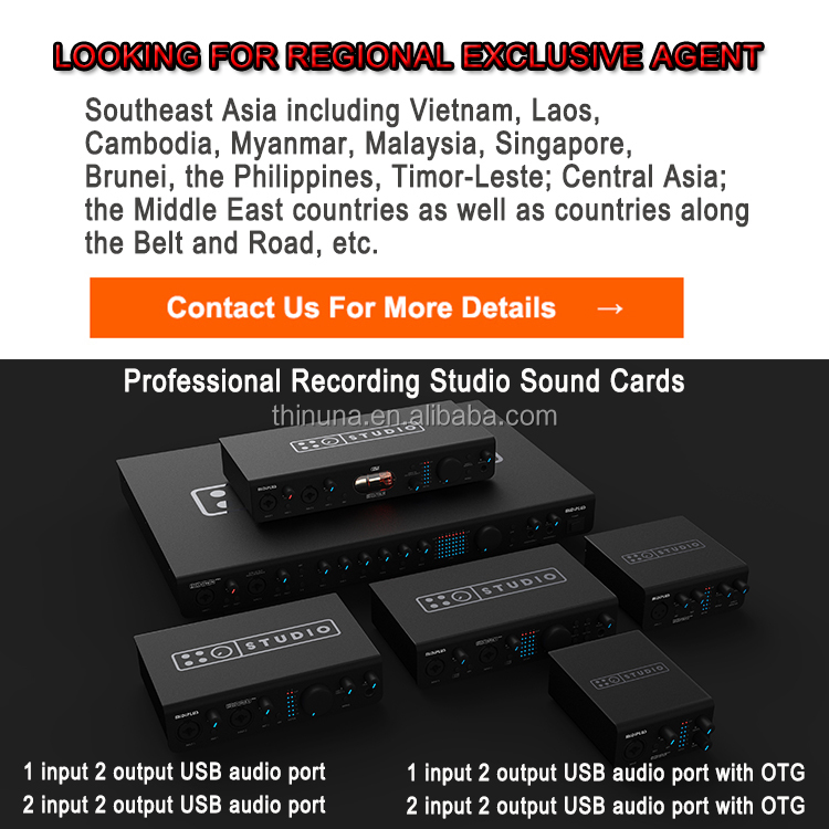 Midiplus MIRROR Professional Sound Card with Electric Guitar