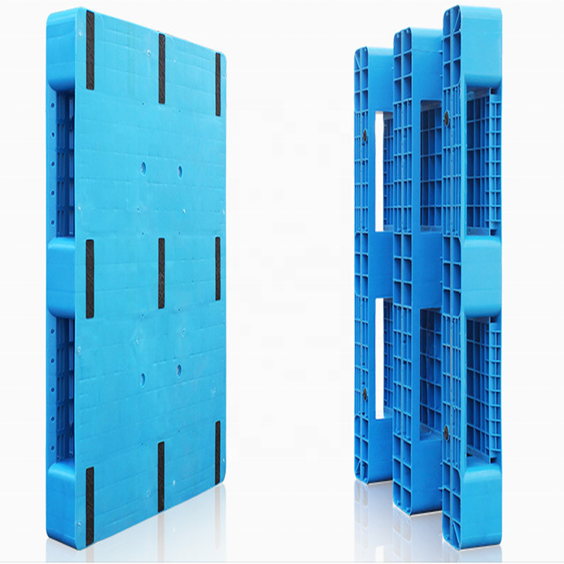 Factory Price Euro Plastic Pallet Double Faced Style with 4-Way Entry for Logistics or Warehouse