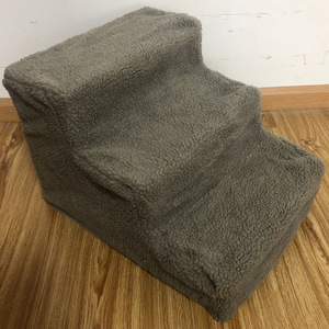 <b>Pet</b> Stairs 35x45x30cm Black Paw Print Dog Cat Climbing <b>Steps</b> Furniture - Product Image 3