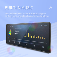 Monitor mobil portabel Android nirkabel, layar Multimedia mobil Stereo Universal 10.25 "IPS HD tampilan mobil