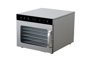 Deshidratador de Alimentos de Doble Capa para el Hogar, de 10 Niveles, de Acero Inoxidable, Secador de Frutas y Verduras, Modelo SS-10H de 10 Capas - Product Image 6