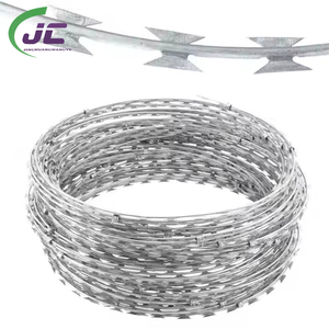 Il <span class=keywords><strong>filo</strong></span> <span class=keywords><strong>spinato</strong></span> rivestito di plastica galvanizzato del <span class=keywords><strong>filo</strong></span> <span class=keywords><strong>spinato</strong></span> del rasoio del <span class=keywords><strong>filo</strong></span> <span class=keywords><strong>spinato</strong></span> del rasoio è allungato per la recinzione di confine - Product Image 2