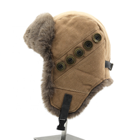 Chapeau d'hiver pour l'extérieur, ski, snowboard, randonnée, avec protège-oreilles, style Ushanka, chapeau de trappeur, chapeau d'aviateur, pour temps froid