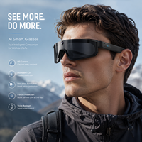 Lunettes de soleil intelligentes avec caméra pour le cyclisme en extérieur, enregistrement vidéo et audio
